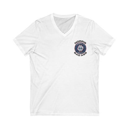 Norris - Unisex Jersey Short Sleeve V-Neck Tee