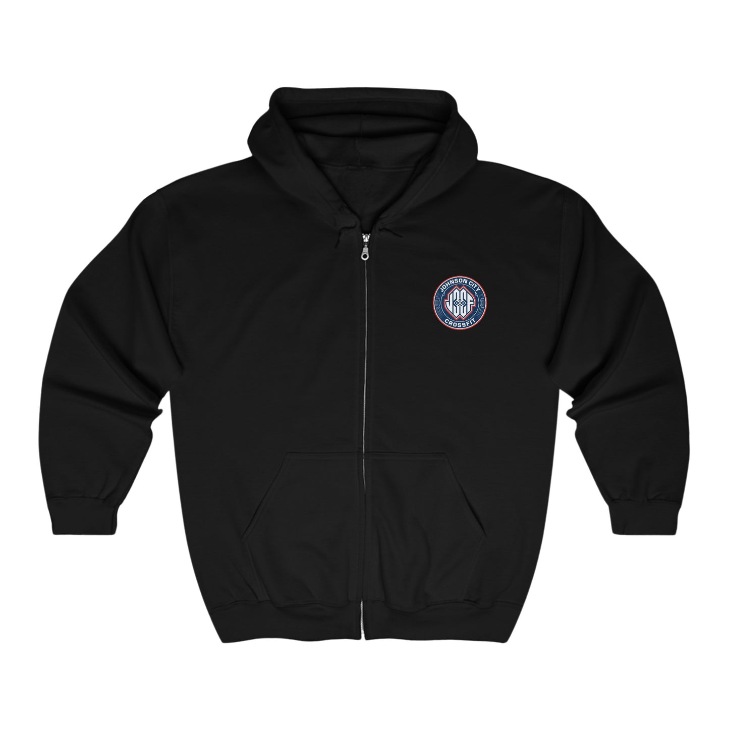 JCCF - Unisex Heavy Blend™ Full Zip Hooded Sweatshirt