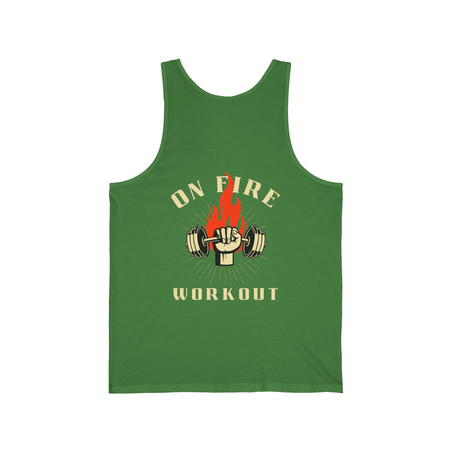 "On Fire" - Unisex Jersey Tank