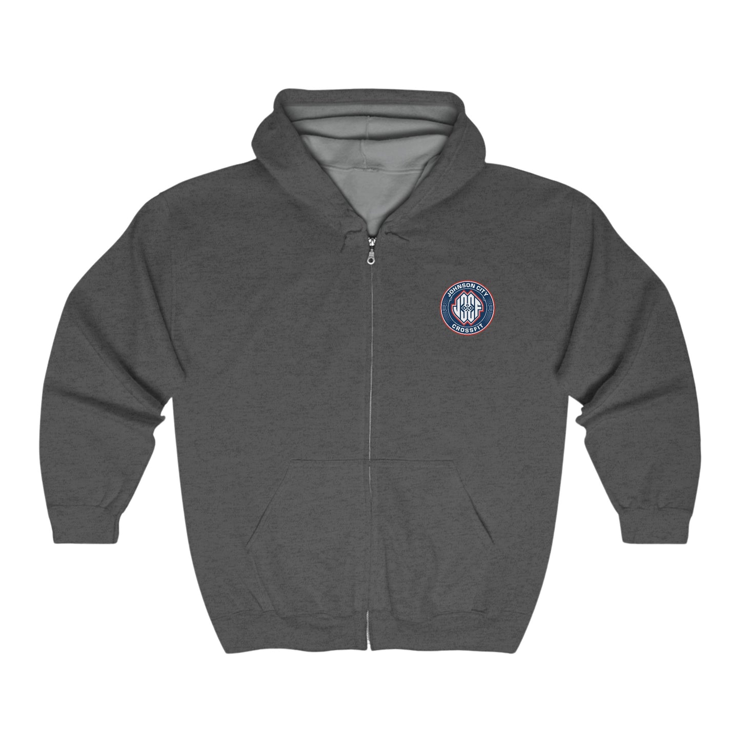 JCCF - Unisex Heavy Blend™ Full Zip Hooded Sweatshirt