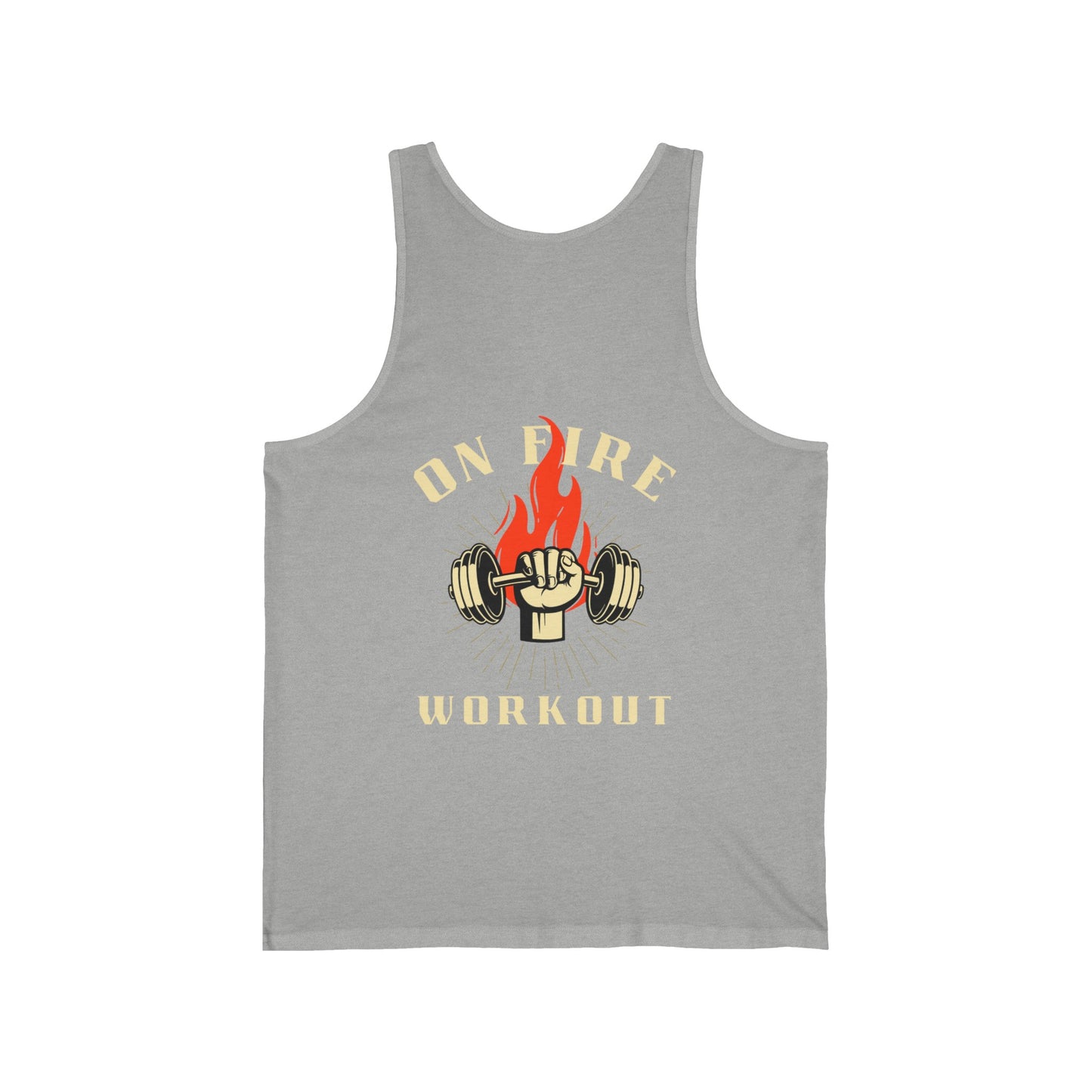 "On Fire" - Unisex Jersey Tank